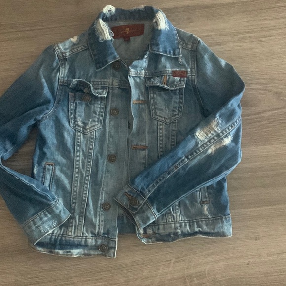 Coats | Unisex Seven Jeans Jacket Kids 